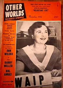 Andere Welten Wissenschaftsgeschichten Zellstoff Nov. 1956 Nr.19 Evelyn Martin Cover - Bild 1 von 2