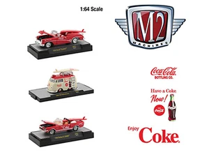 MÁQUINAS M2 MODELO 1:64 "BELLEZAS DE BAÑO COCA-COLA" con TABLERO 52500-BB02-P8 - Imagen 1 de 5