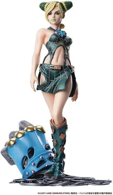 JoJo's Bizarre Adventure Super Statue Art Collection Figure Cujoh Jolyne Japan - Image 1 of 4