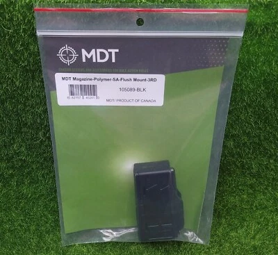 Cargador AICS de 3 rondas montaje empotrado MDT de acción corta .308/6,5CR - 105089-NEGRO Foto 1 de 4