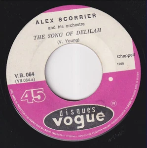 Alex SCORRIER * 1968 FUNK ACID JAZZ LIBRARY 45 * Marc MOULIN PLACEBO * Listen! - Picture 1 of 4