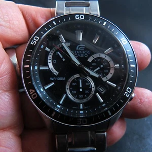 EFR-552 Casio Edifice Chronograph 24 Hours Quartz Men Watch - Picture 1 of 11