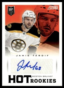 2013-14 Score Hot Rookie Signatures Jamie Tardif Boston Bruins #613 R102 - Picture 1 of 2