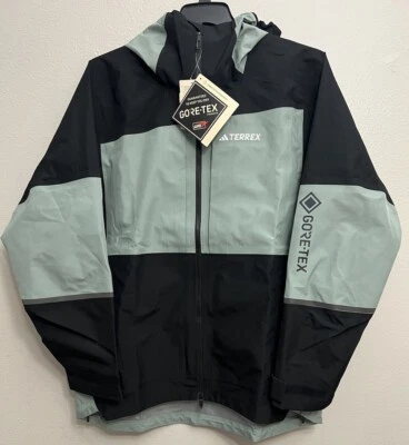 Adidas Terrex Gore-Tex Xploric Rain RDY Pro Jacket Mens Size Large L IP1402 New - Image 1 of 4