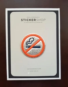 New Anya Hindmarch Sticker “ No Smoking “ Sticker - Picture 1 of 3