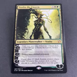 Vraska the Unseen 207 /302 Near Mint Commander 2019 Mythic MTG Magic Gathering - Bild 1 von 2