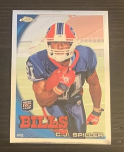 Topps Chrome C.J. 2010 Tarjeta de novato Spiller RC #C120 Bills - Imagen 1 de 2