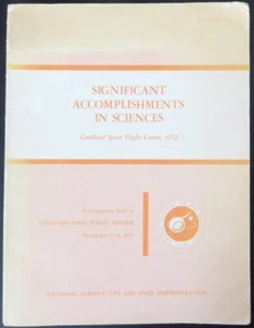 NASA Significant Accomplishments in Sciences: Goddard Space Flight Center, 1972 - Imagen 1 de 7