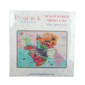 Rompecabezas de mundo musulmán: Medio Oriente - 500 piezas - Imagen 1 de 2