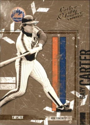 2004 Leather and Lumber B/W #89 Gary Carter - NM-MT - Image 1 of 2