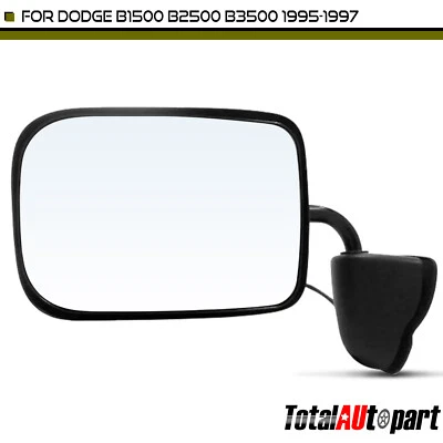 Espejo retrovisor eléctrico manual plegable 4 pines texturizado para conductor Dodge B150 1994 B1500 B250 Foto 1 de 4