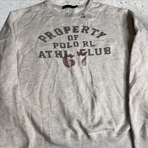 Polo Ralph Lauren Grey Sweatshirt Size XL - Picture 1 of 6