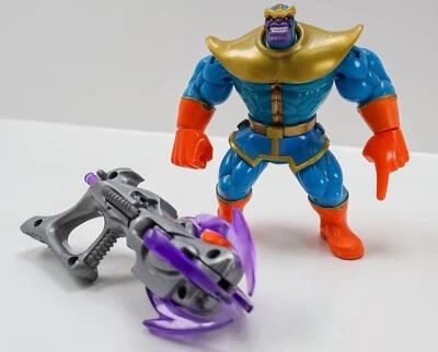 Marvel Thanos Cosmic Power Silver Surfer Loose 5" Action Figure 1997 Toy Biz - Image 1 of 4