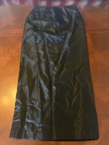 vintage Jessica McClintock Black Acetate Womens Long Skirt Size 9 - Picture 1 of 9