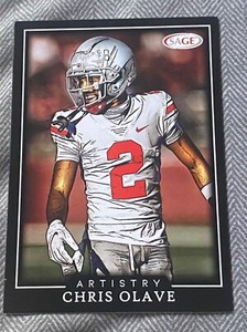 CHRIS OLAVE RC ROOKIE 2022 Sage Artistry No 39