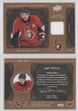 2009-10 Upper Deck Artifacts Treasured Swatches Retail Dany Heatley #TSR-DH