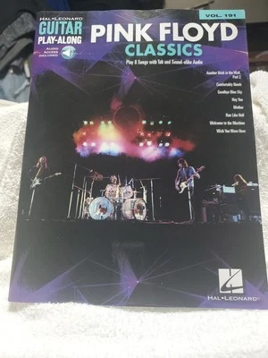 Hal Leonard Pink Floyd Classics Guitar Play-Along Volume 191 Book/Audio Online - Image 1 of 4