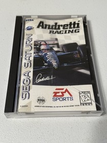 Andretti Racing (Sega Saturn, 1996) Tested Working