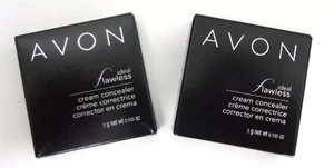 new Avon ideal flawless cream concealer for face - light medium lot of 2 - Picture 1 of 1