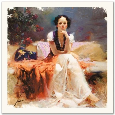 Pino Art First Glance Limitierte Auflage Leinwand Nummeriert Handsigniert, COA - Bild 1 von 2