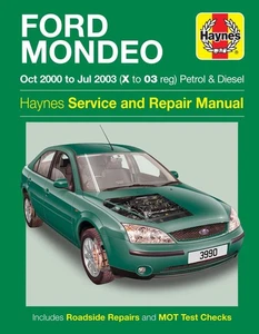 Haynes Service Repair Manual Ford Mondeo Petrol, Diesel 2000-20003, X to 03 Reg - Picture 1 of 1