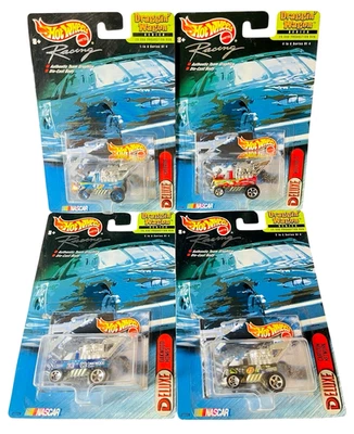 Hot Wheels Racing Juego Completo (4) Vagones Draggin' - 1999 Cardado Die Cast Foto 1 de 4