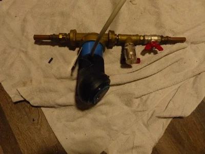 Vortex Warmwasser Zirkulationspumpe Typ BWZ 152 KT mit Kabel läuft siehe Bilder - Bild 1 von 4