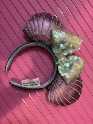 Diadema Orejas 30 Aniversario Disney Parks Ariel La Sirenita Nueva EE. UU. Foto 1 de 3