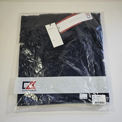 Cutter & Buck Golf Men's Size XL Cotton Jersey Roll Neck Navy Blue BNWT - Image 1 of 4