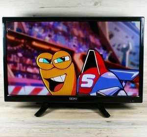 Seiki SE24HD01UK 24" LED TV DVD Combi Freeview HDMI SCART USB Remote PLEASE READ - Picture 1 of 11