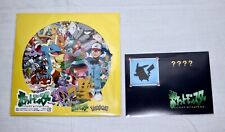 Mezase Pokemon Master Hyaku Gojuu Ichi Vinyl 7" w / sticker postcard Japan
