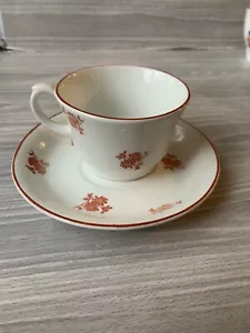 Rare! Arabia Finland Vintage Cocoa Coffee Tea Cup & Saucer MCM - Picture 1 of 3