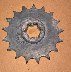 17T #428 6-Spline ICC KZ Shifter Kart Countershaft Drive Sprocket - Bild 1 von 1