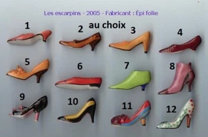 2005 EPI FOLIE LES ESCARPINS CHAUSSURE BOTTINE BALLERINE FEVE 3D au choix - Picture 1 of 26