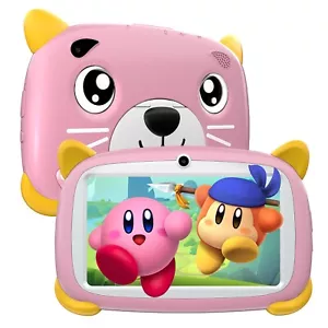 DOOGEE U7 Kids Tablet 7" Android 4+32GB Toddlers Pad 3400mAh Parental Control - Picture 1 of 7