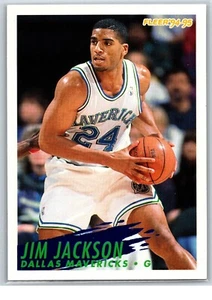 1994-95 Fleer Jim Jackson Dallas Mavericks #49 - Picture 1 of 2