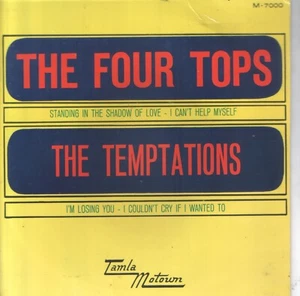 THE FOUR TOPS / THE TEMPTATIONS EP Spain 1967 Standing in the shadow of love +3 - Picture 1 of 1