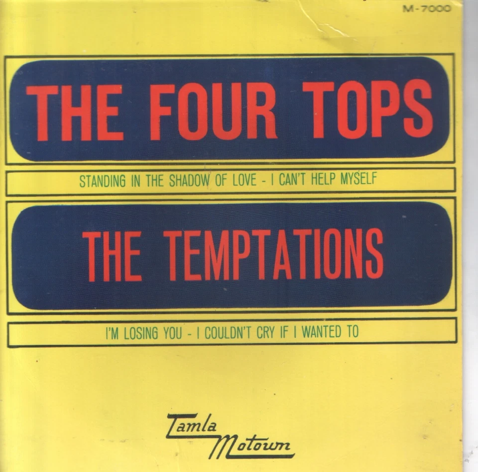 THE FOUR TOPS / THE TEMPTATIONS EP Spain 1967 Standing in the shadow of love +3 - Image 1 of 1