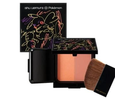 Shu Uemura Pokemon Pikashu Glow On Duo Palette Coral Spark New - Image 1 of 4