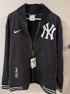 New York Yankees Nike Authentic Collection Full-Zip Bomber Jacket Men's XL MLB - Picture 1 of 6