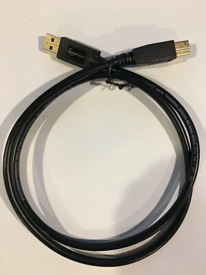 AmazonBasics USB 3.0 Cable A-Male to B-Male 3 Feet (0.9 Meters) up to 5 Gbit - Image 1 of 4