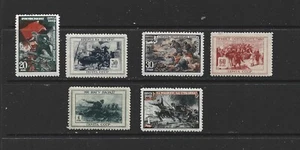 RUSIA - 1945 ÉXITOS DEL EJÉRCITO ROJO CONTRA ALEMANIA - SCOTT 974 A 979 - MNH - Imagen 1 de 1