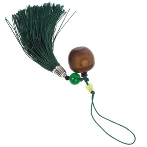 Green Sandalwood Ornaments Fringe Phone Decoration Exquisite Tassel - Zdjęcie 1 z 12