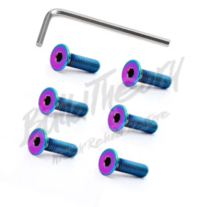 NEW NEOCHROME Steering Wheel Bolts 6pc Set for Aftermarket Steering Wheel JDM - Picture 1 of 4
