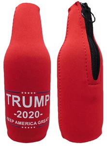 Trump -2020- Keep America Great! Red Bottle Jacket - Picture 1 of 3
