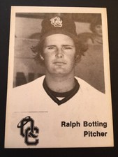 RALPH BOTTING--1976 TCMA Quad City Angels-- BURNANK HS / BURBANK, CA