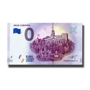 2019-1 Slovakia EEBP Hrad Ljubovna Euro Billlet Souvenir Euro Schein - Picture 1 of 1