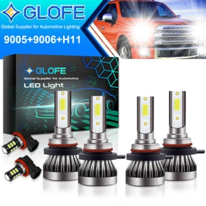 Faro LED alto/lo alto para Toyota Corolla 2009 2010 2011 2012 2013 6X luz antiniebla - Imagen 1 de 8
