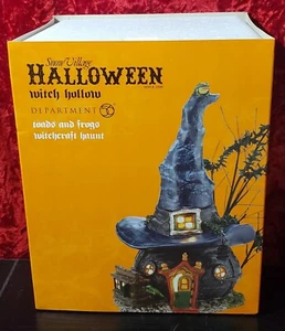 Dept 56 Halloween Village Witch Hollow Toads and Frogs Witchcraft Haunt 4036591 - Picture 1 of 4
