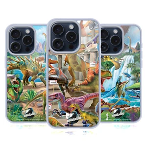 OFFICIAL P.D. MORENO DINOSAUR SCENE SOFT GEL CASE FOR APPLE iPHONE PHONES - Picture 1 of 10